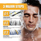 Men's Grey Coverage Bar Shampoo for Dark Hair 50g