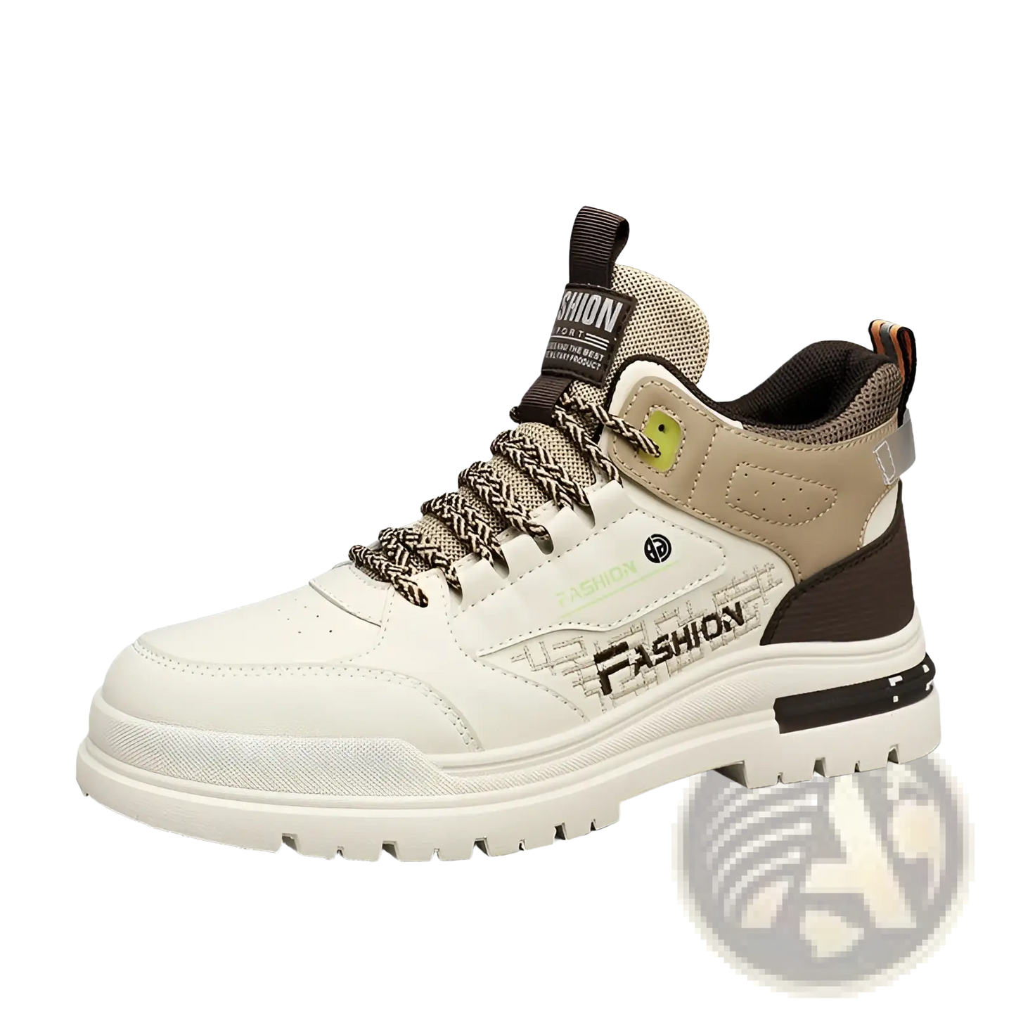 Men's High-top Chunky Elevator Sneakers Xb13