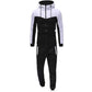 Men's Color Block Hooded Tracksuit and Jogger Set