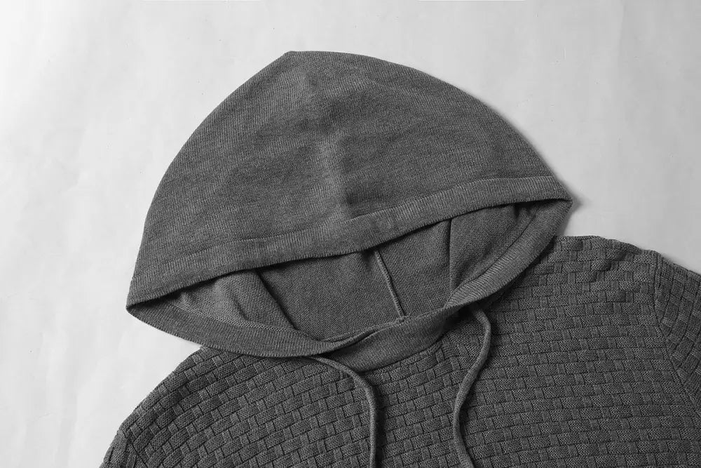 Men’s Premium Textured Fleece Lined Thermal Hoodie