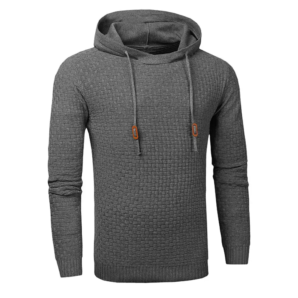 Men’s Premium Textured Fleece Lined Thermal Hoodie