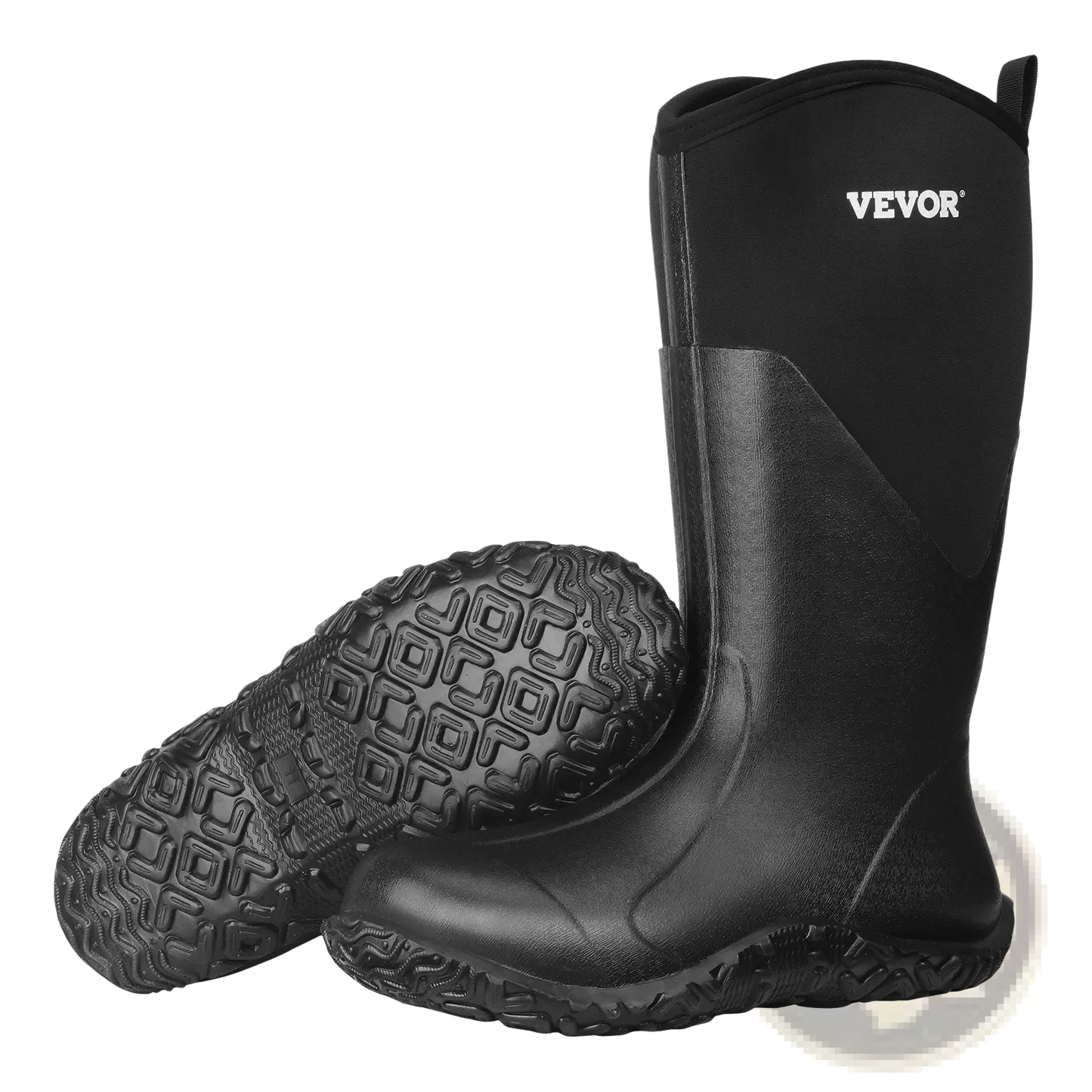 Men's Insulated Waterproof Rubber Hunting and Work Boots