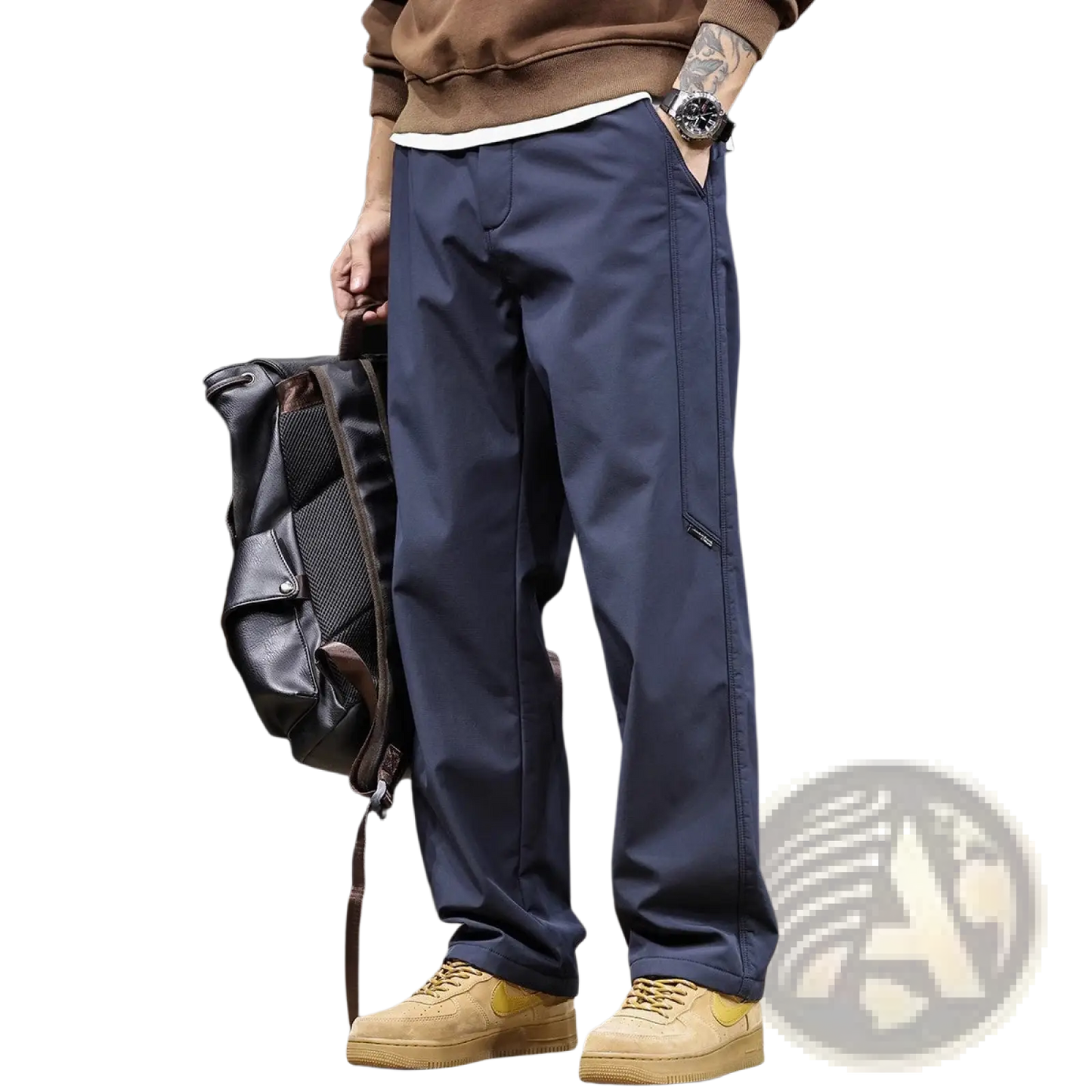 Men's Japanese Retro Wide Leg Cargo Pants