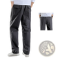 Men's Japanese Style Cotton Straight Leg Workwear Pants