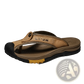 Men's Leather Beach Sandals Outdoor Sport Flip Flops