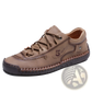 Men's Leather Casual Lace Up British Shoes