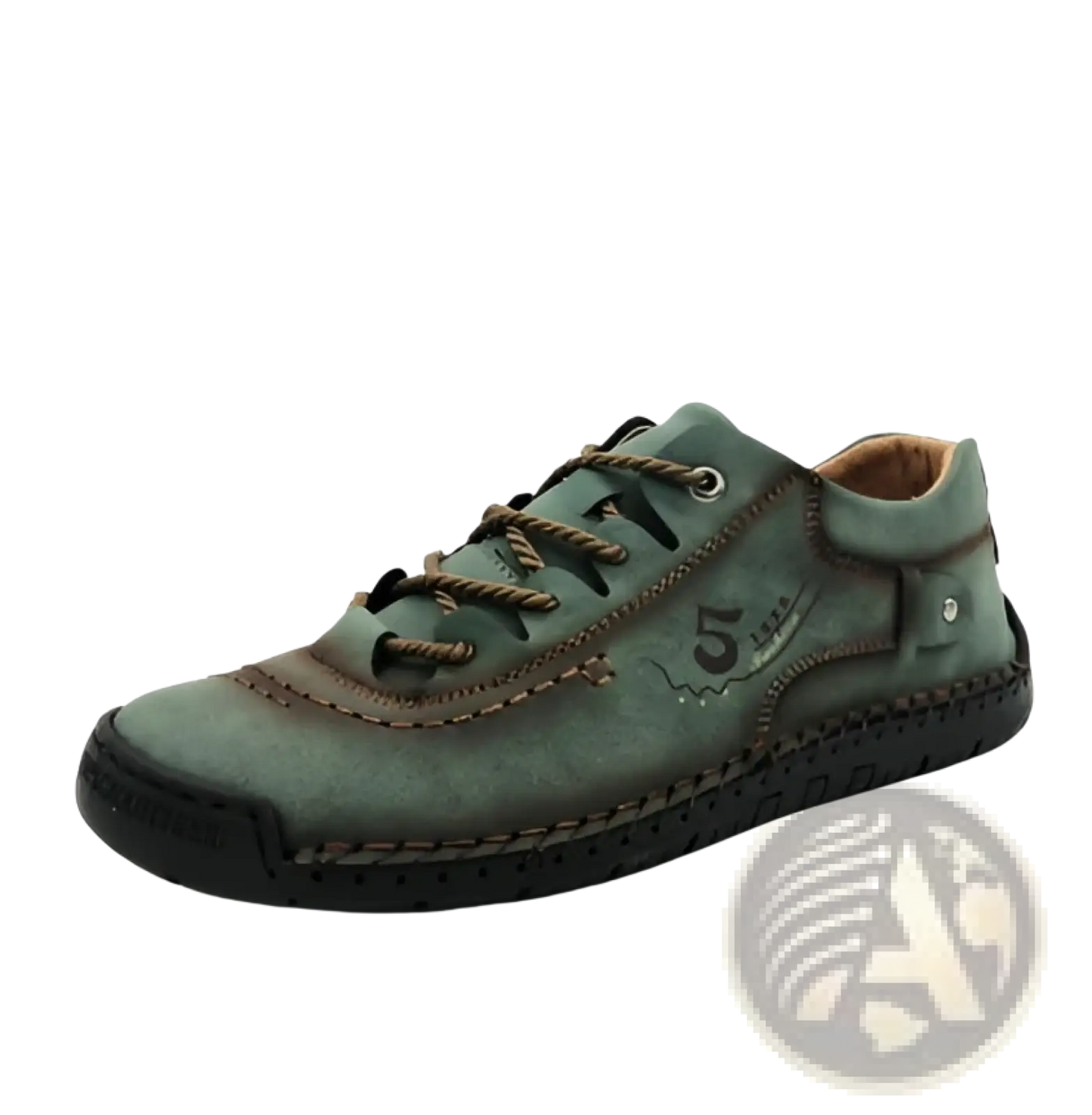 Men's Leather Casual Lace Up British Shoes
