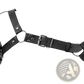 Men's Leather Chest Harness with Adjustable Straps