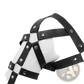 Men's Leather Chest Harness with Adjustable Straps