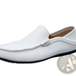 Men's Leather Moccasin Loafers Slip on Shoes