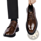 Men's Leather Oxford Dress Shoes for Weddings