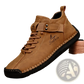 Men's Leather Shoes Plus Size Handmade Salkin Boots