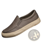 Men's Leather Slip-on Casual Fashion Sneakers