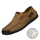 Men's Leather Slip on Casual Outdoor Loafers