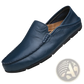 Men's Leather Slip on Loafers Casual Driving Shoes