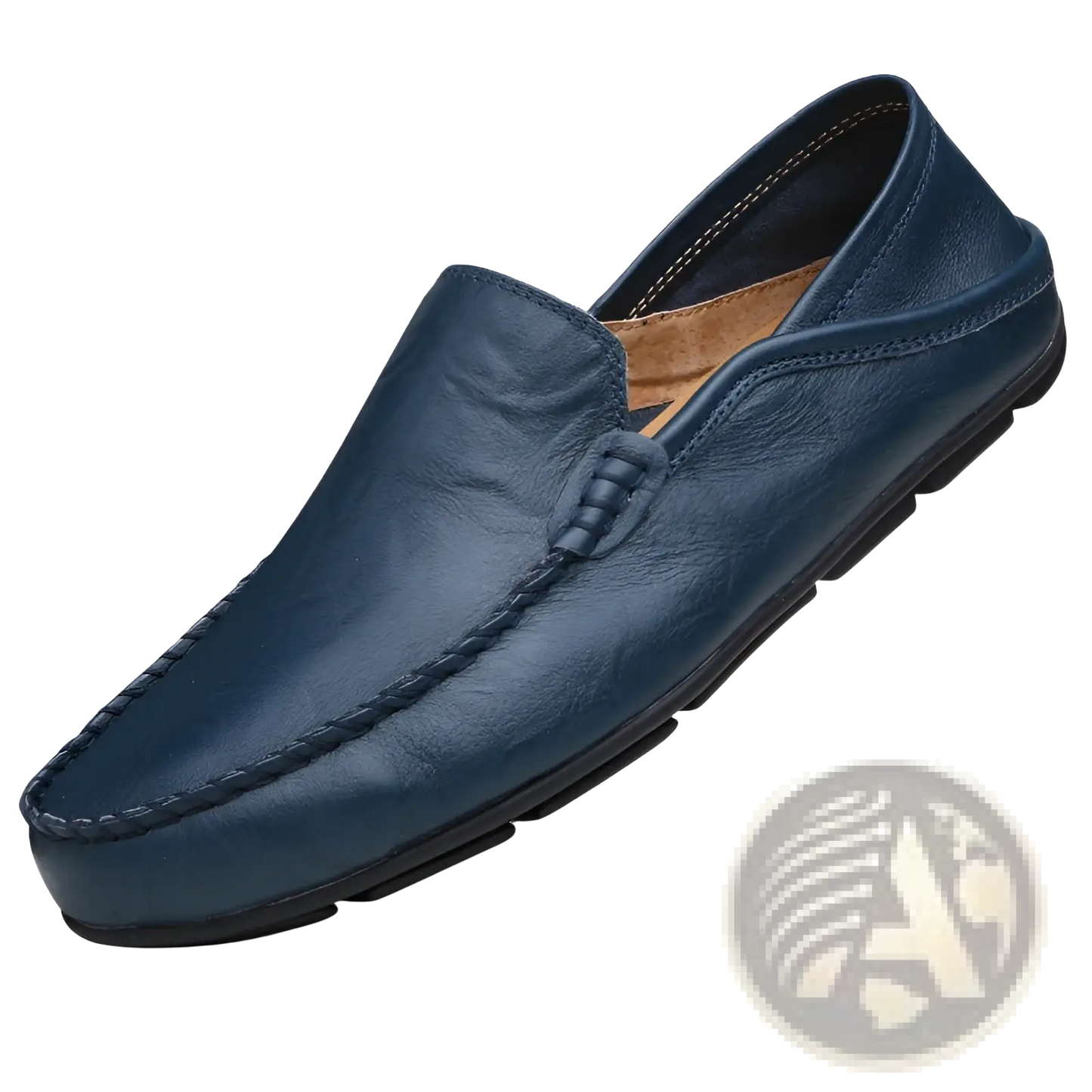 Men's Leather Slip on Loafers Casual Driving Shoes