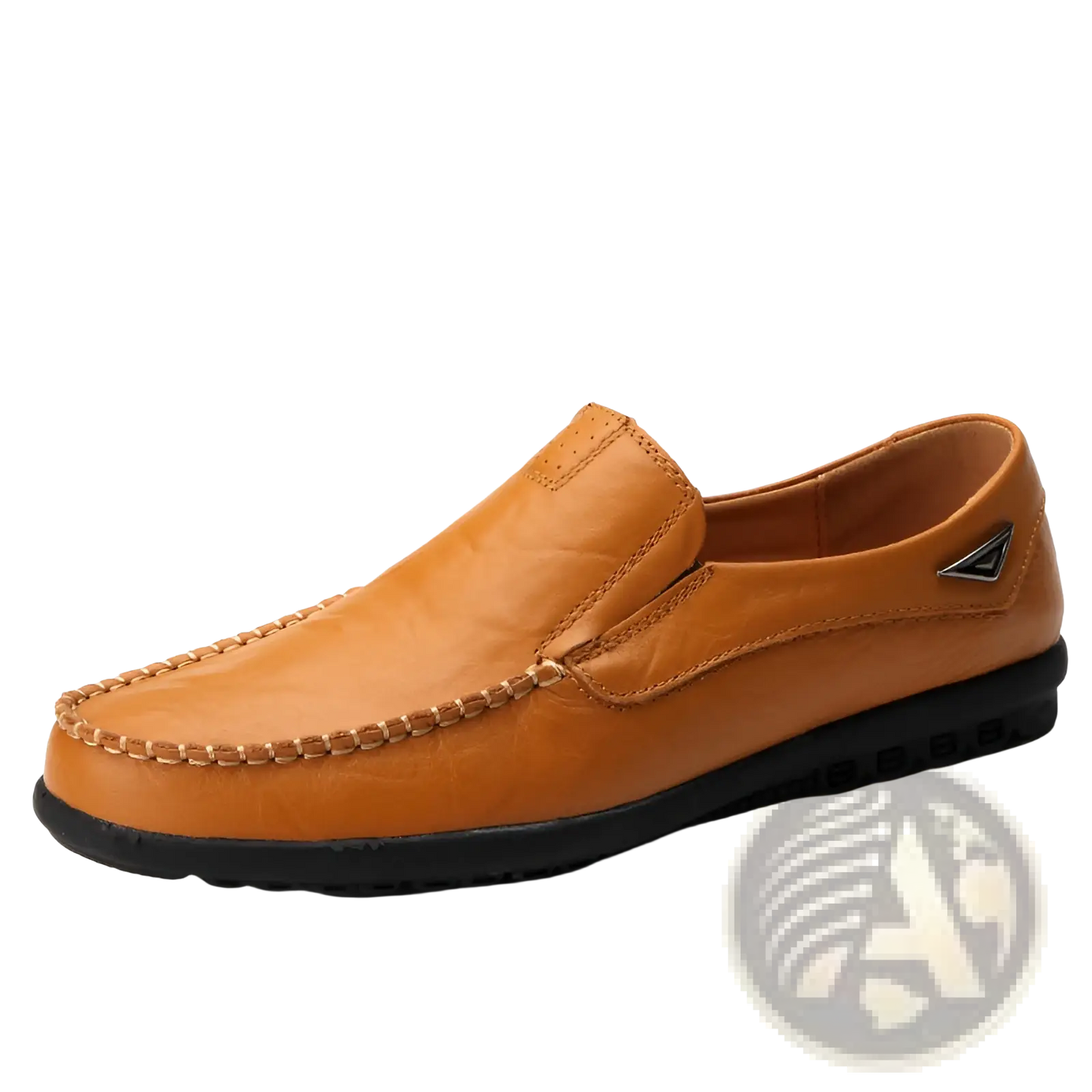Men's Leather Slip on Loafers Casual Flat Shoes
