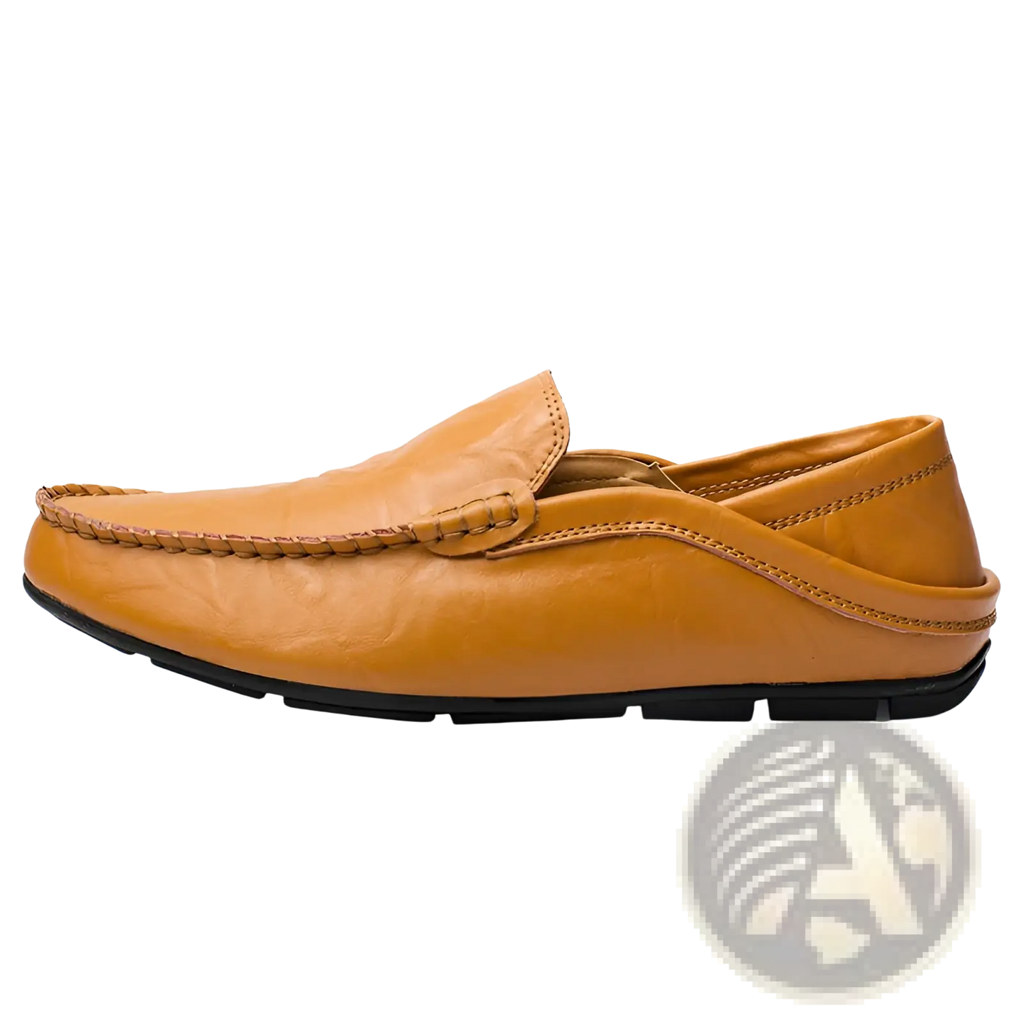 Men's Leather Slip on Loafers Textured Moccasins