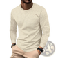 Men's Long Sleeve Waffle Knit Thermal Pullover