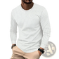 Men's Long Sleeve Waffle Knit Thermal Pullover