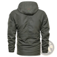 Men's Loose Fit Waterproof Tactical Hooded Jacket
