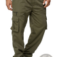 Men's Loose Multi-pocket Elastic Waist Cargo Pants