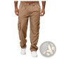 Men's Loose Multi-pocket Elastic Waist Cargo Pants