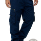 Men's Loose Multi-pocket Elastic Waist Cargo Pants