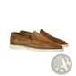 Men's Matte Suede Slip on Loafers with Rubber Sole