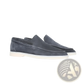 Men's Matte Suede Slip on Loafers with Rubber Sole