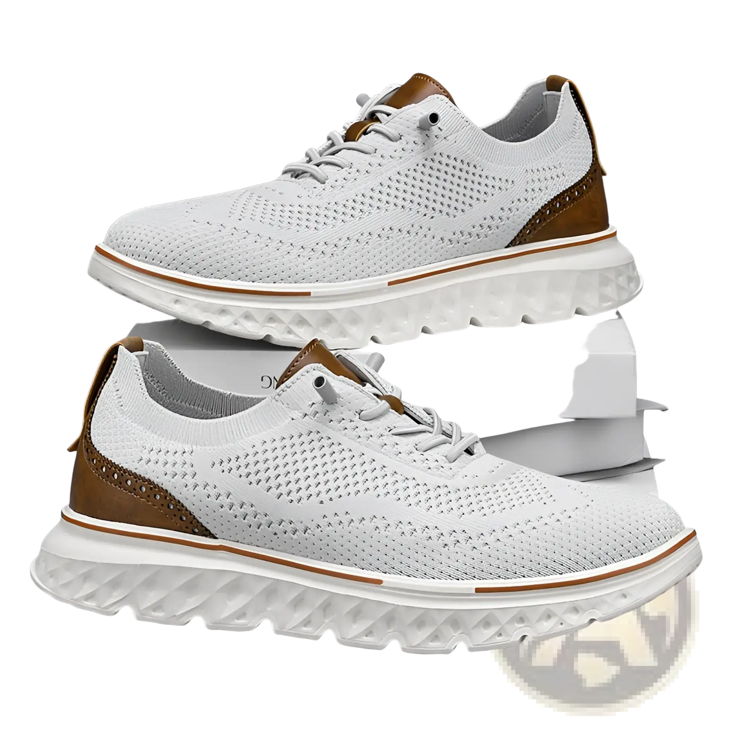 Men's Mesh Knit Casual Lightweight Sneakers