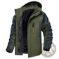 Men's Mid Length Fleece Lined Insulated Winter Jacket