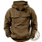Men's Multi Pocket Half Zip Fashion Hoodie