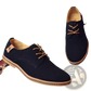 Men's Nubuck Leather Casual Suede Lace Up Shoes