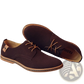 Men's Nubuck Leather Casual Suede Lace Up Shoes