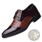 Men's Oxford Leather Shoes British Style Pointed Toe