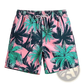 Men's Pink Shark Print Quick Dry Swim Trunks