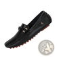 Men's Plus Size Leather Driving Moccasin Loafers