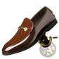 Men's Plus Size Pointed Toe British Business Leather Shoes