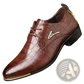 Men's Pointed Toe Formal Leather Business Shoes