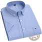 Men's Premium 100% Cotton Textured Short Sleeve Shirt