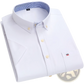 Men's Premium 100% Cotton Textured Short Sleeve Shirt