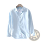 Men's Premium 100% Linen Long Sleeve Casual Shirt