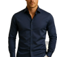 Men's Premium Slim Fit Long Sleeve Button Down Dress Shirt