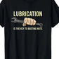 Men's Lubrication is the Key Graphic Cotton T-shirt