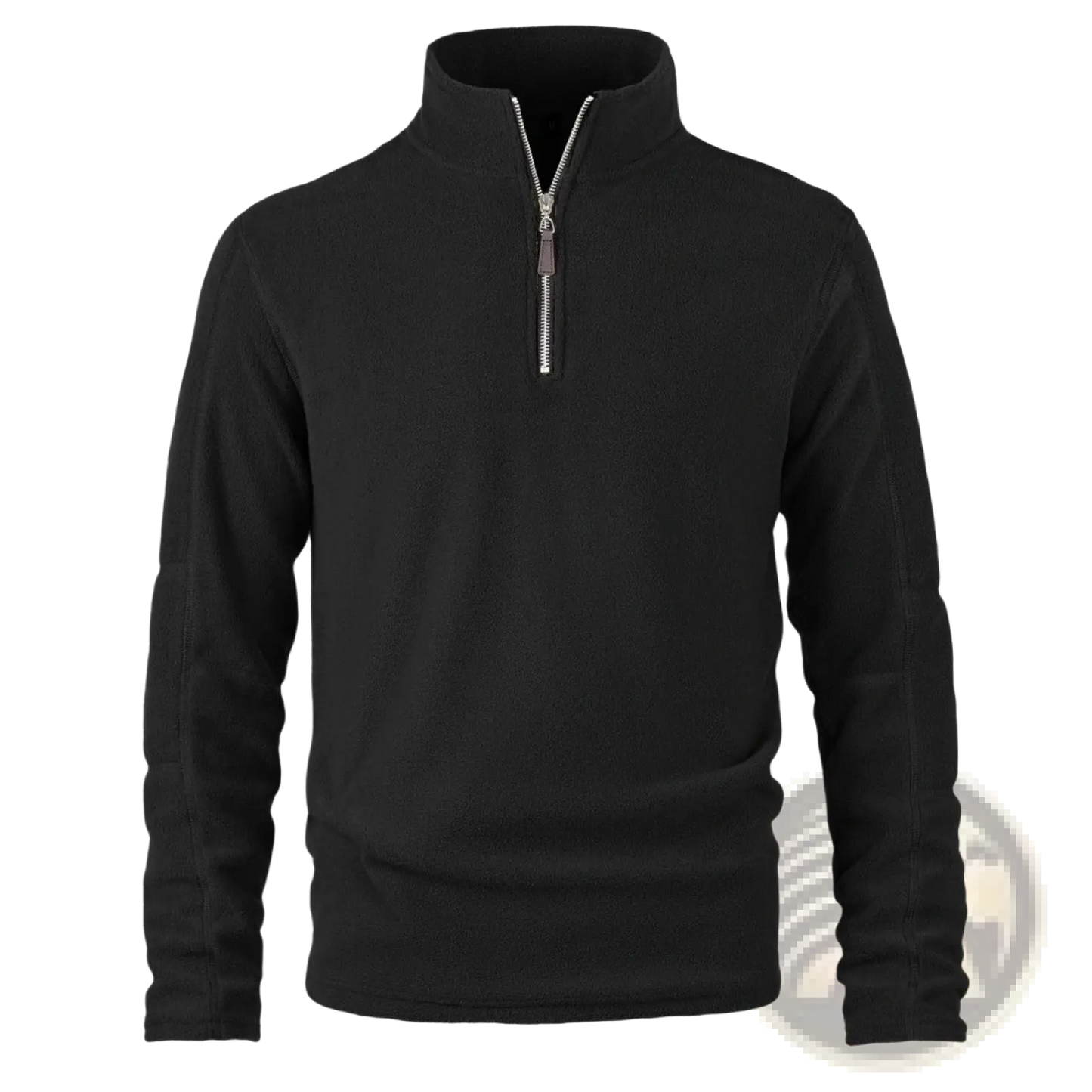 Men's Quarter Zip Polar Fleece Pullover Hoodie