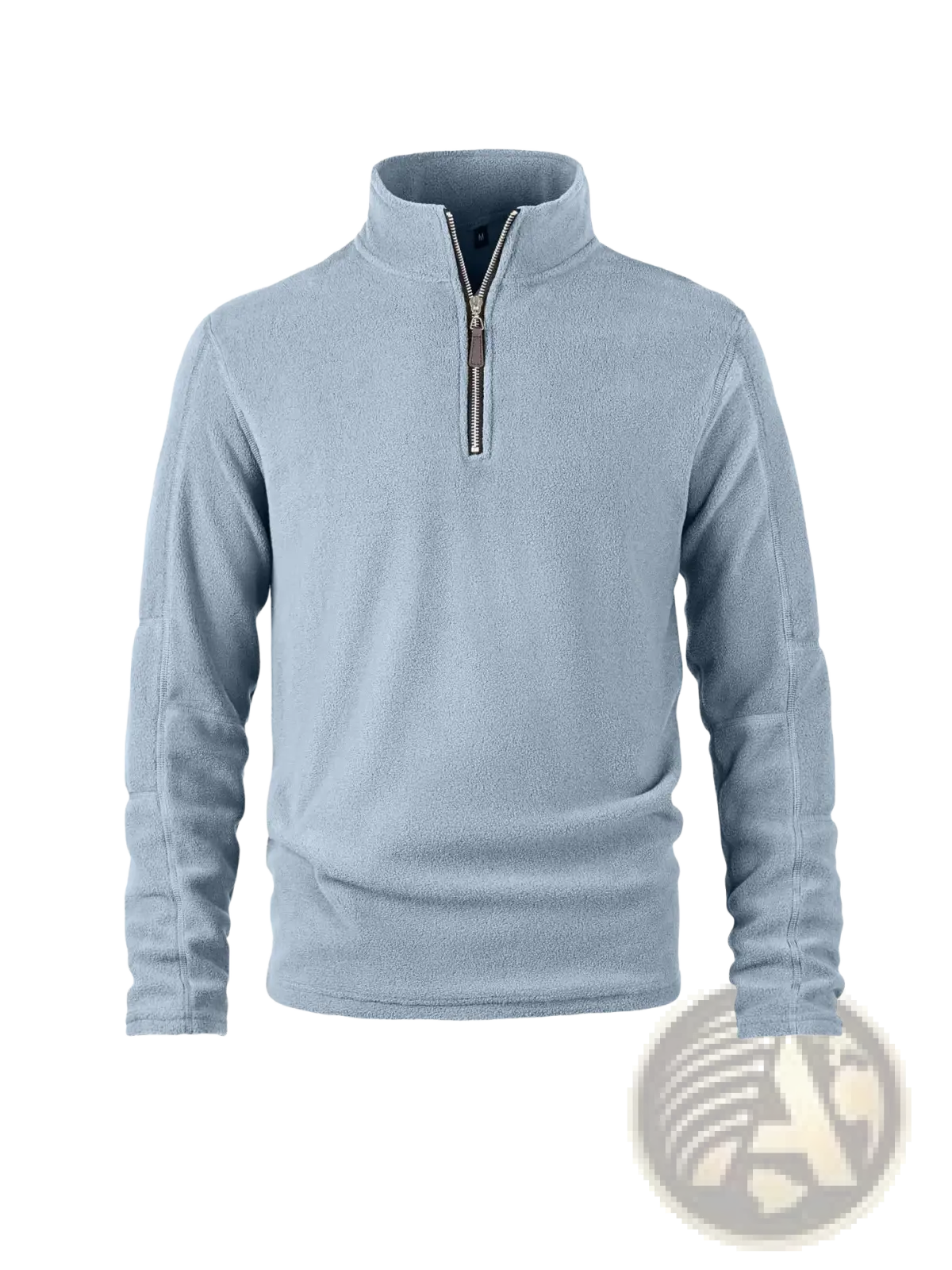 Men's Quarter Zip Polar Fleece Pullover Hoodie