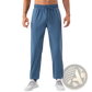 Men's Quick Dry Nylon Loose Fit Athletic Track Pants