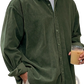 Men's Relaxed Fit Corduroy Shirt Jacket