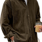 Men's Relaxed Fit Corduroy Shirt Jacket